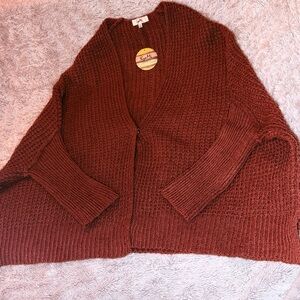 NWT Cozy Knit Women's Cardigan Sweater -